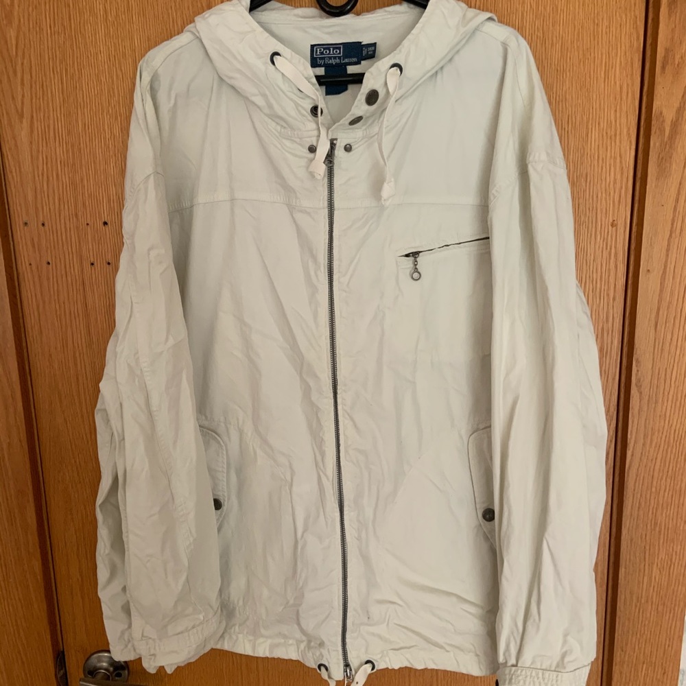 White Polo jacket